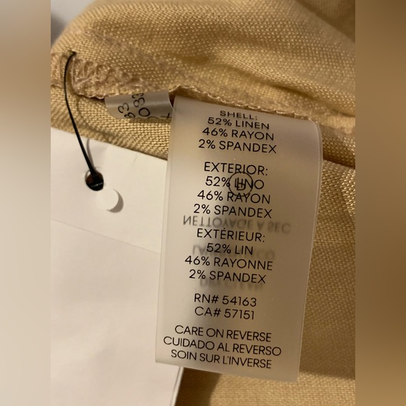 NWT CALVIN KLEIN High Rise Cargo Pants Women Size 12 - Picture 7 of 8